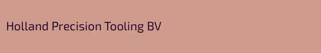 Holland Precision Tooling BV